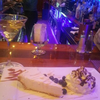 Spiro's - Sweet/tart mother of key lime pie with a blueberries & fresh whipped cream.  A mouthful of oh my goodness. My juice buds were squirting - New American Near Me - Rocky Point, New York