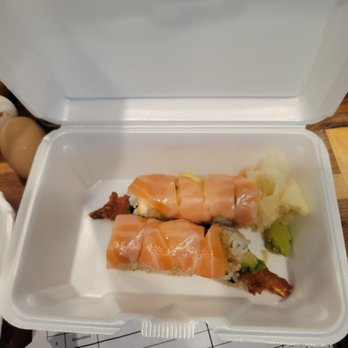 Mikado Sushi - I'm assuming this was the saLemon roll. - Sushi Bars Near Me - Chandler, Arizona
