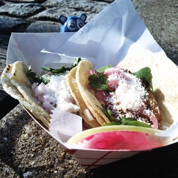 El Cuervo Tacos - Fried Avocado & Chicken Tacos $5 (4/5 NOMs) - Food Trucks Near Me