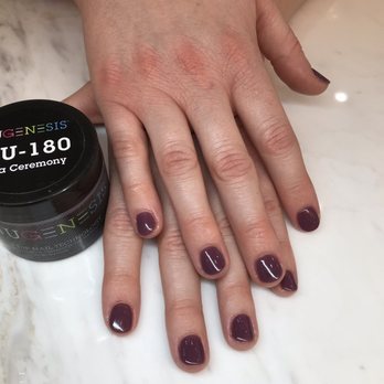 Bliss Nail Bar - Nails: LV SNS color: Tea Ceremony - Nail Salons Near Me - Georgetown, Texas