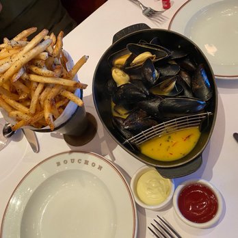 Bouchon - Moules au Safran - French Near Me - Yountville, California Bouchon - Moules au Safran - French Near Me - Yountville, California