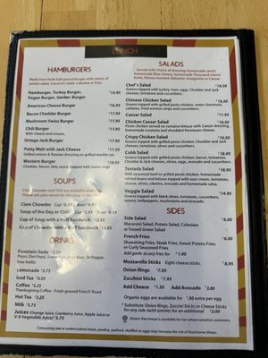 Menu photo 7 David's Restaurant & Delicatessen Fort Bragg, CA