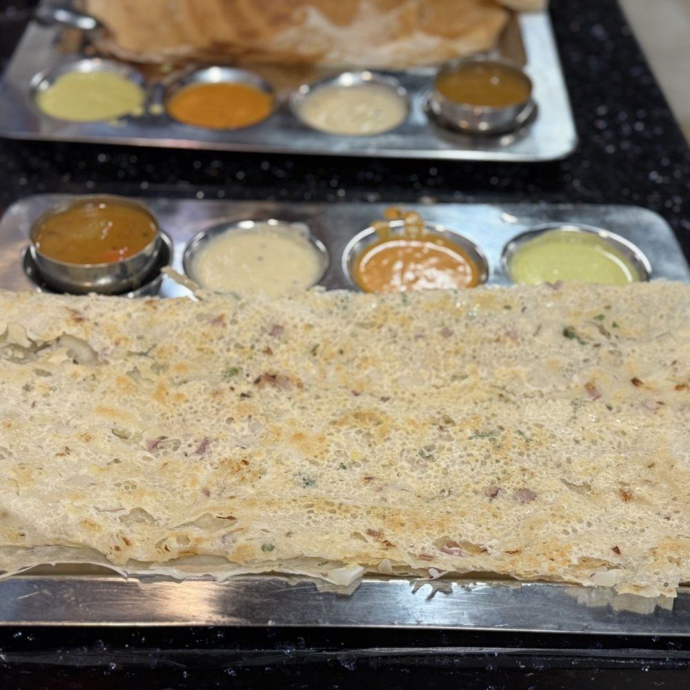 Dosa Express - Onion Rava Dosa (Gluten) - Indian Near Me - FREMONT, California Dosa Express - Onion Rava Dosa (Gluten) - Indian Near Me - FREMONT, California
