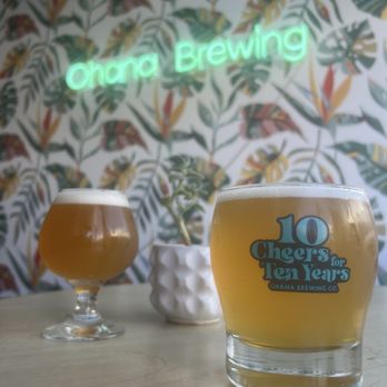 Ohana Brewing - Secrets Stay Home IPA And Stress Less Hef - Breweries Near Me - Alhambra, California