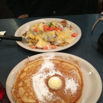 Main Street Overeasy - Huge pancake and a Jim ? Scrambler!! - Breakfast & Brunch Near Me - Bozeman, Montana Main Street Overeasy - Huge pancake and a Jim ? Scrambler!! - Breakfast & Brunch Near Me - Bozeman, Montana