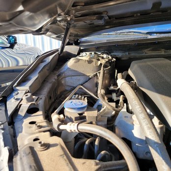 Gullo Mazda of Conroe - Bent strut and bend fender wall. - Auto Repair Near Me - Conroe, Texas