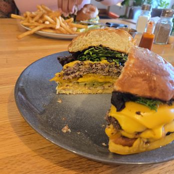 The Driftless Cafe - Double cheeseburger - Sandwiches Near Me - Viroqua, Wisconsin The Driftless Cafe - Double cheeseburger - Sandwiches Near Me - Viroqua, Wisconsin
