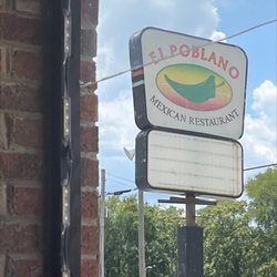 El Poblano Mexican Restaurant - Sign