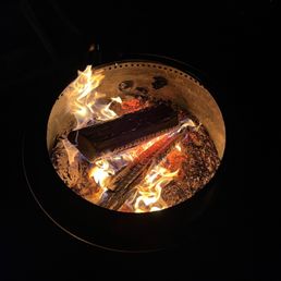 Outdoor fire spots