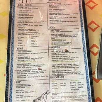 The Verb Hotel - Hojoko menu - Hotels Near Me - Boston, Massachusetts