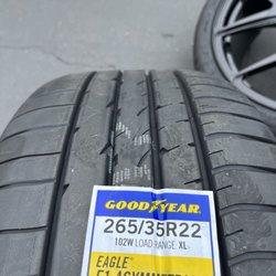 Chrome Xperts - T Sportline wheels came with brand new Eagle F1 Asymmetric 3s