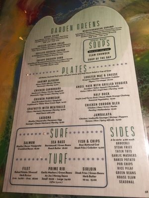Menu photo 2 Palette, an American Eatery Warsaw, IN