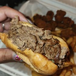 Shark’s Seafood and More - Cheesesteak