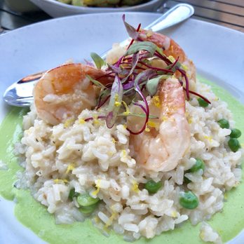 Rooftop - Shrimp risotto - New American Near Me - Walnut Creek, California