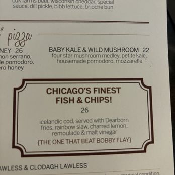 The Dearborn - Fish & Chips notoriety! - New American Near Me - Chicago, Illinois The Dearborn - Fish & Chips notoriety! - New American Near Me - Chicago, Illinois