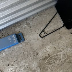 Olive Grove Mini Storage - Rat shit everywhere.