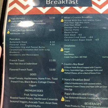 What's Crackin Cafe - More more menu. - Breakfast & Brunch Near Me - Mesa, Arizona What's Crackin Cafe - More more menu. - Breakfast & Brunch Near Me - Mesa, Arizona