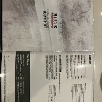 De Lucia's Italian Restaurant - Menu - Italian Near Me - Lake Forest, California De Lucia's Italian Restaurant - Menu - Italian Near Me - Lake Forest, California