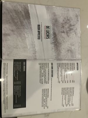 Menu photo 1 De Lucia's Italian Restaurant Lake Forest, CA Menu photo 1 De Lucia's Italian Restaurant Lake Forest, CA