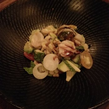 A Restaurant - Palm salad - New American Near Me - Newport Beach, California