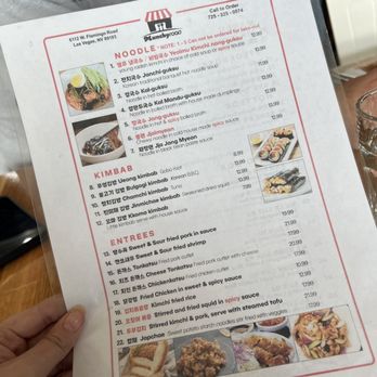 Munchyroad - Menu - Korean Near Me - Las Vegas, Nevada
