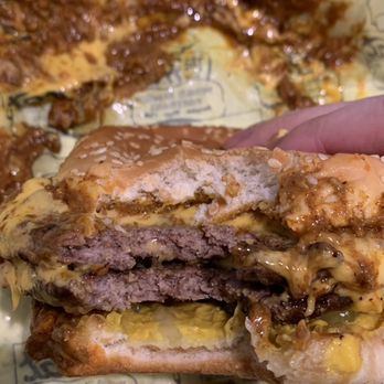 The Hat - Double Chiliburger Burger (With Cheese) - Sandwiches Near Me - Alhambra, California The Hat - Double Chiliburger Burger (With Cheese) - Sandwiches Near Me - Alhambra, California