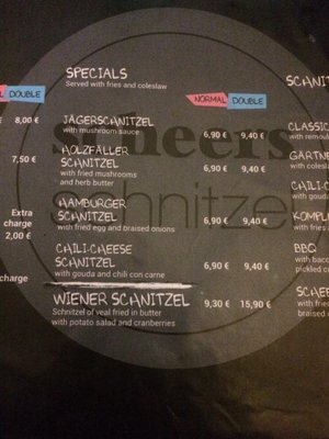 Menu photo 4 Scheers Schnitzel Berlin, BE