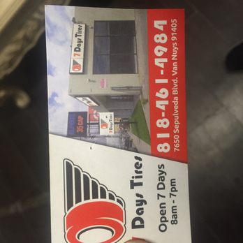 7 Days Tires - Tires Near Me - Van Nuys, California