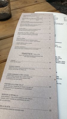 Menu photo 1 Fitzroy Guadalajara, JAL