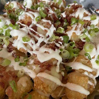 Social Goose Bar - The Classic Kaleb. Loaded tater tots! - Bars Near Me - Brunswick, Maine Social Goose Bar - The Classic Kaleb. Loaded tater tots! - Bars Near Me - Brunswick, Maine