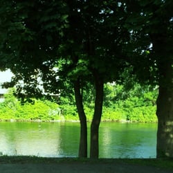 View of the Yough River from the Water Street Cafe