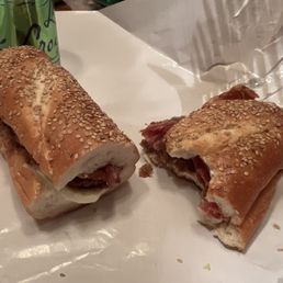 The Cug hot hoagie The Cug hot hoagie
