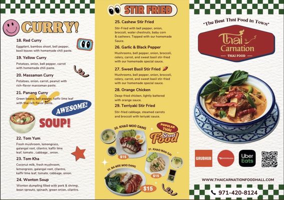 Thai carnation food hall by null