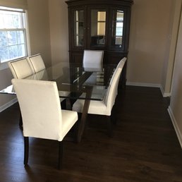 Refinished floors