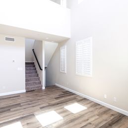 an empty living room an empty living room