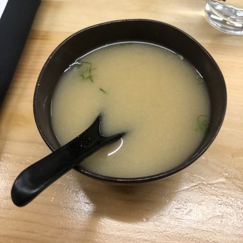 Ryujin Sushi - Miso Soup - Sushi Bars Near Me - Bridgewater, New Jersey