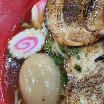 Noodle Factory - Close-up of the Shoyu Ramen. - Ramen Near Me - Roanoke, Virginia Noodle Factory - Close-up of the Shoyu Ramen. - Ramen Near Me - Roanoke, Virginia