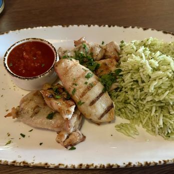 Kaif - Chicken Kebab with Cilantro Rice - Mediterranean Near Me - Los Angeles, California
