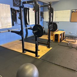 Part of the main exercise room. Part of the main exercise room.