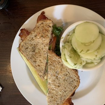 Famous Toastery - Coastal BLT. It's hard to tell but there is also an avocado on the BLT which took it to another level. - Breakfast & Brunch Near Me - Davidson, North Carolina