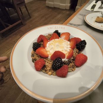 Angelina Paris - Granola with fresh fruit - Bakeries Near Me - New York, New York Angelina Paris - Granola with fresh fruit - Bakeries Near Me - New York, New York