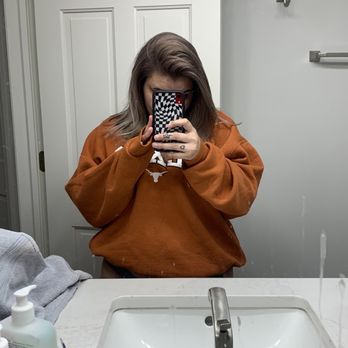 Effigy Salon - how they fixed my banding. by making my hair "slightly darker" from the almost platinum blonde i had. - Hair Salons Near Me - villa park, Illinois