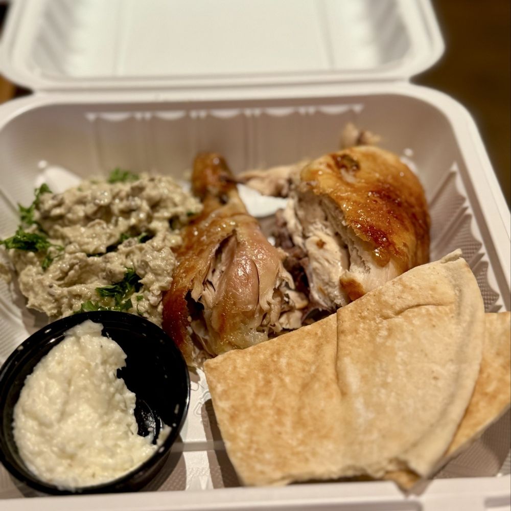 Rosine's Mediterranean Cafe - I usually have leftovers. He doesn't! - Mediterranean Near Me - Anaheim, California Rosine's Mediterranean Cafe - I usually have leftovers. He doesn't! - Mediterranean Near Me - Anaheim, California
