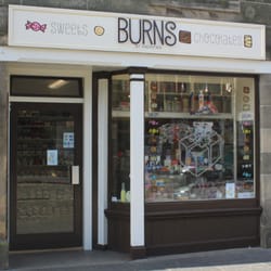 Burns - An external photo of our shop on Market Street, St Andrews