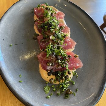 Rose Mary - Tuna crudo - a must order! - Italian Near Me - Chicago, Illinois Rose Mary - Tuna crudo - a must order! - Italian Near Me - Chicago, Illinois