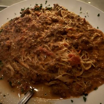 Piazza Gavi - Bolognese w/ angel hair noodles - Italian Near Me - Tucson, Arizona