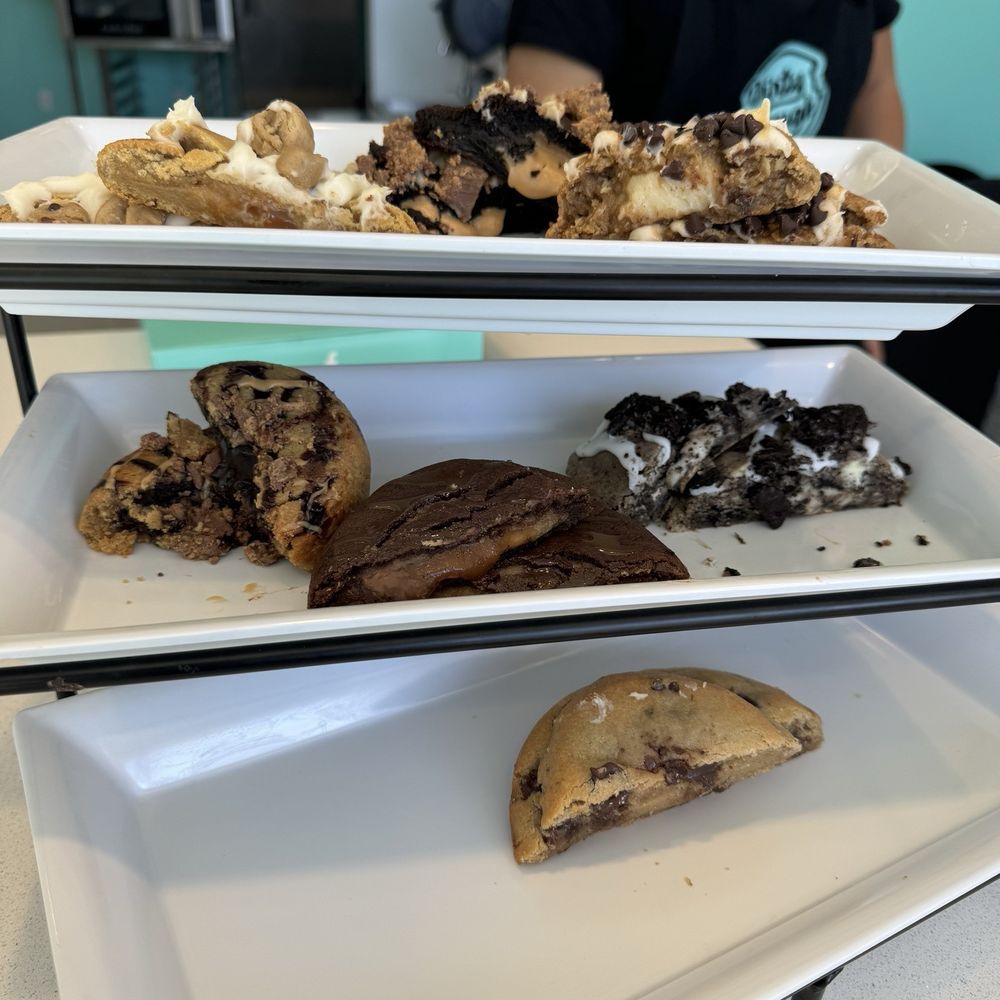 Dirty Dough Cookies - On display - Desserts Near Me - Poway, California Dirty Dough Cookies - On display - Desserts Near Me - Poway, California