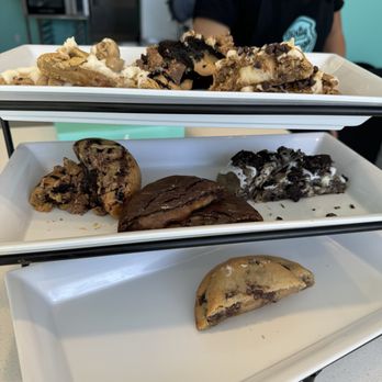 Dirty Dough Cookies - On display - Desserts Near Me - Poway, California Dirty Dough Cookies - On display - Desserts Near Me - Poway, California
