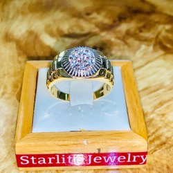 14k Gold Men's Rolex style Ring.