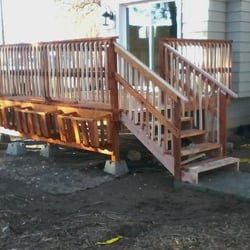 Transformer Handyman Services - Customer built the deck and the inspector did pass the build so they called us to fix the little problems.